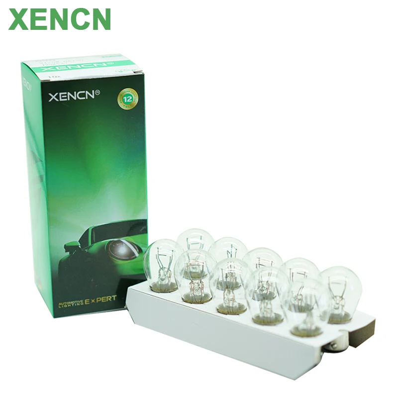 Xengn P21/4W S25 Baz15D 12V Spia Luci Esterne Indicatori Di Direzione Anteriori Luci Freno Aggiuntive 10 Pezzi