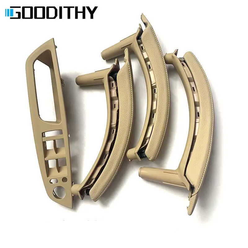 Upgrade Leather Cover Door Inner Handle Replacement For Bmw X5 X6 E70