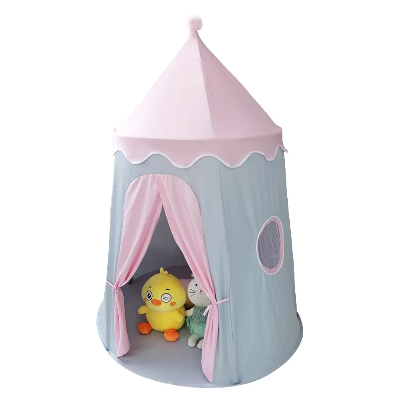 Large Teepee Tent for Kids Folding Toy Tent Children Play House Princess Castle Children Outdoor Gifts Toys Tent Castle 3