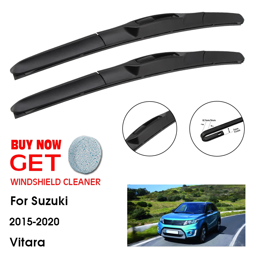 Spazzola Tergicristallo Auto Per Suzuki Vitara 24 "+ 16" 2015-2020 Lavavetri Parabrezza Parabrezza Parabrezza Tergicristalli Accessori