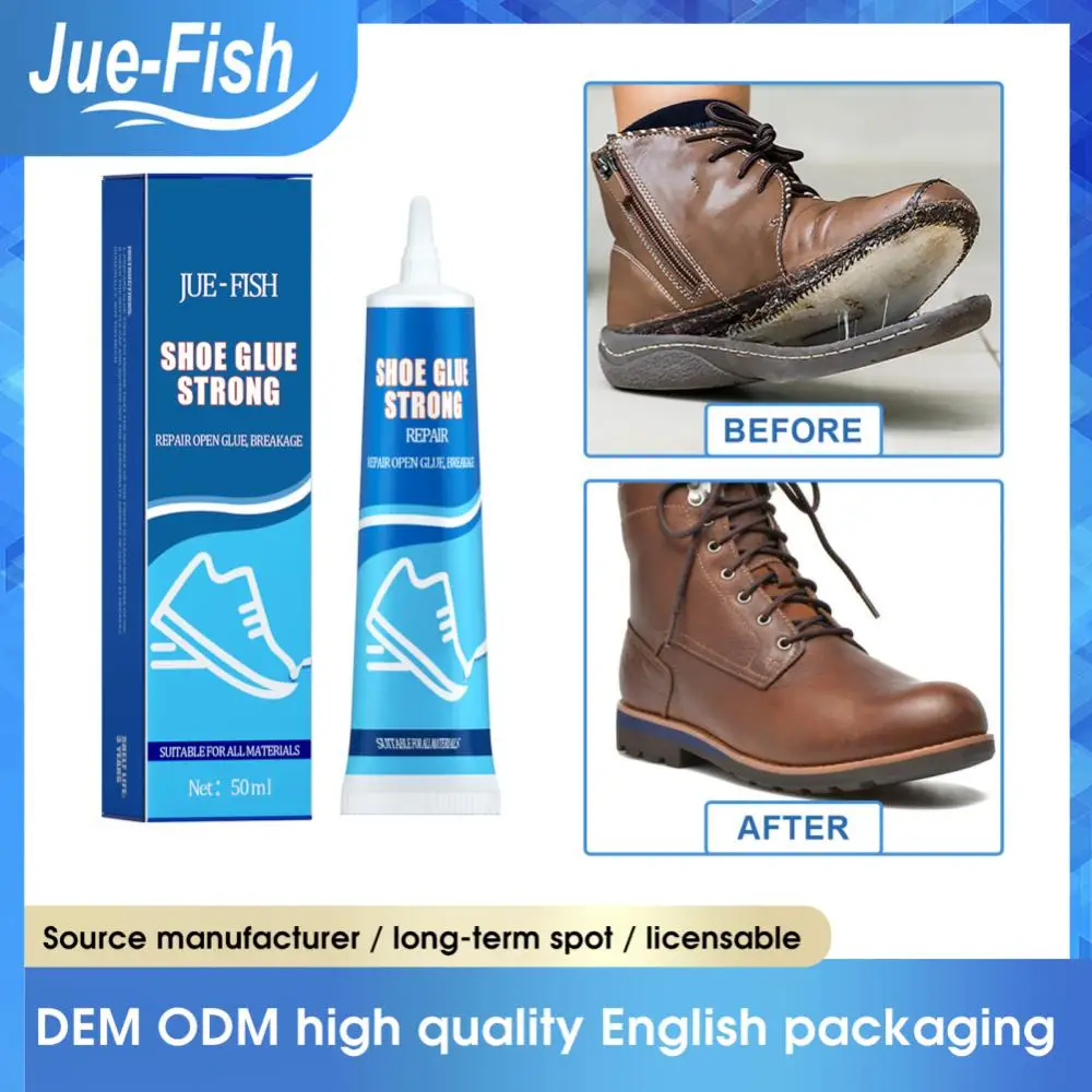 Strong Adhesive Worn Shoes Repairing Glue Sneakers Boot Sole Bond Adhesive  Shoemaker Fix Mending Liquid Tool