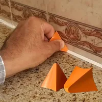 Silicone Caulking Tool Reusable Caulk Finishing Tool Caulk Smoothing Tool Caulking Applicator for Tile Window Grout Edge Removal 1