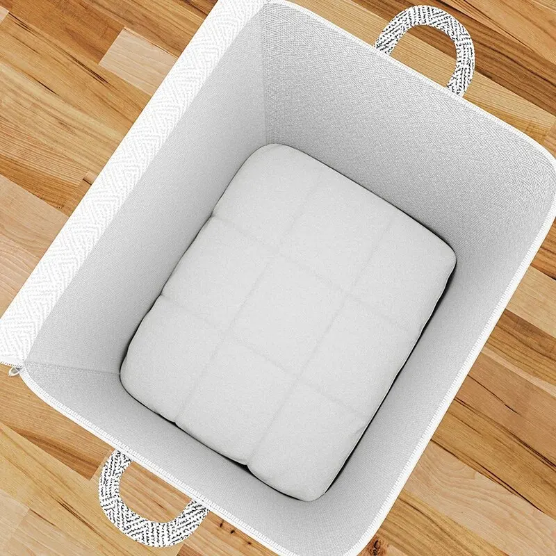 1pc Household Large Capacity Storage Bag Non-woven Material, Closet Wardrobe...