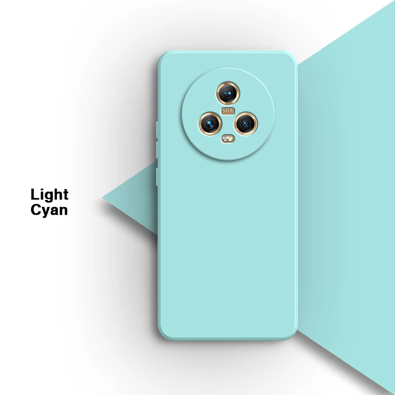 High-Quality Liquid Silicone Phone Case with Soft Lens Protection