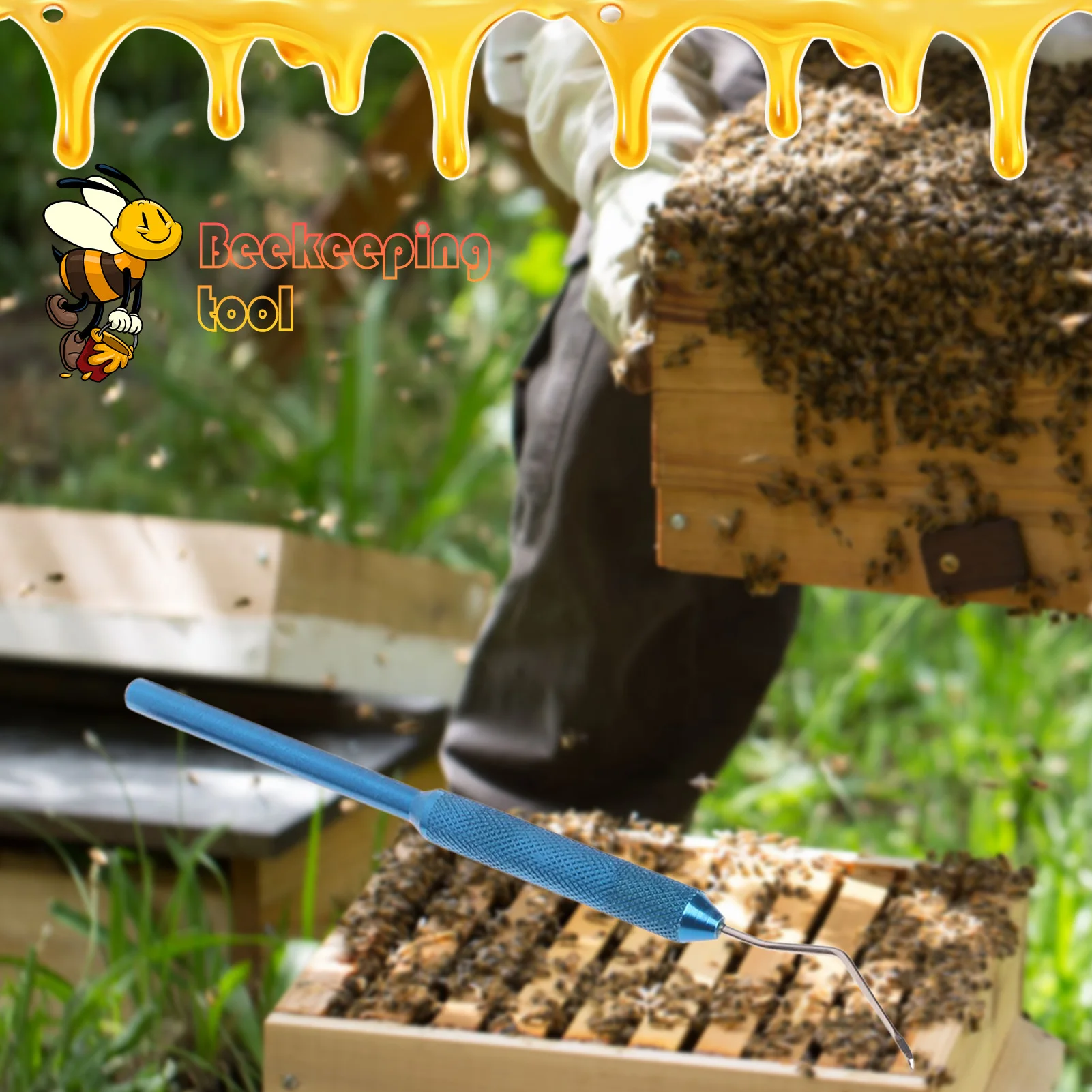 

Beekeepers Grafting Tool Beekeepers Hive Shift Transferring Needle Beekeeper Transferring Needle For Rearing Queen Bees