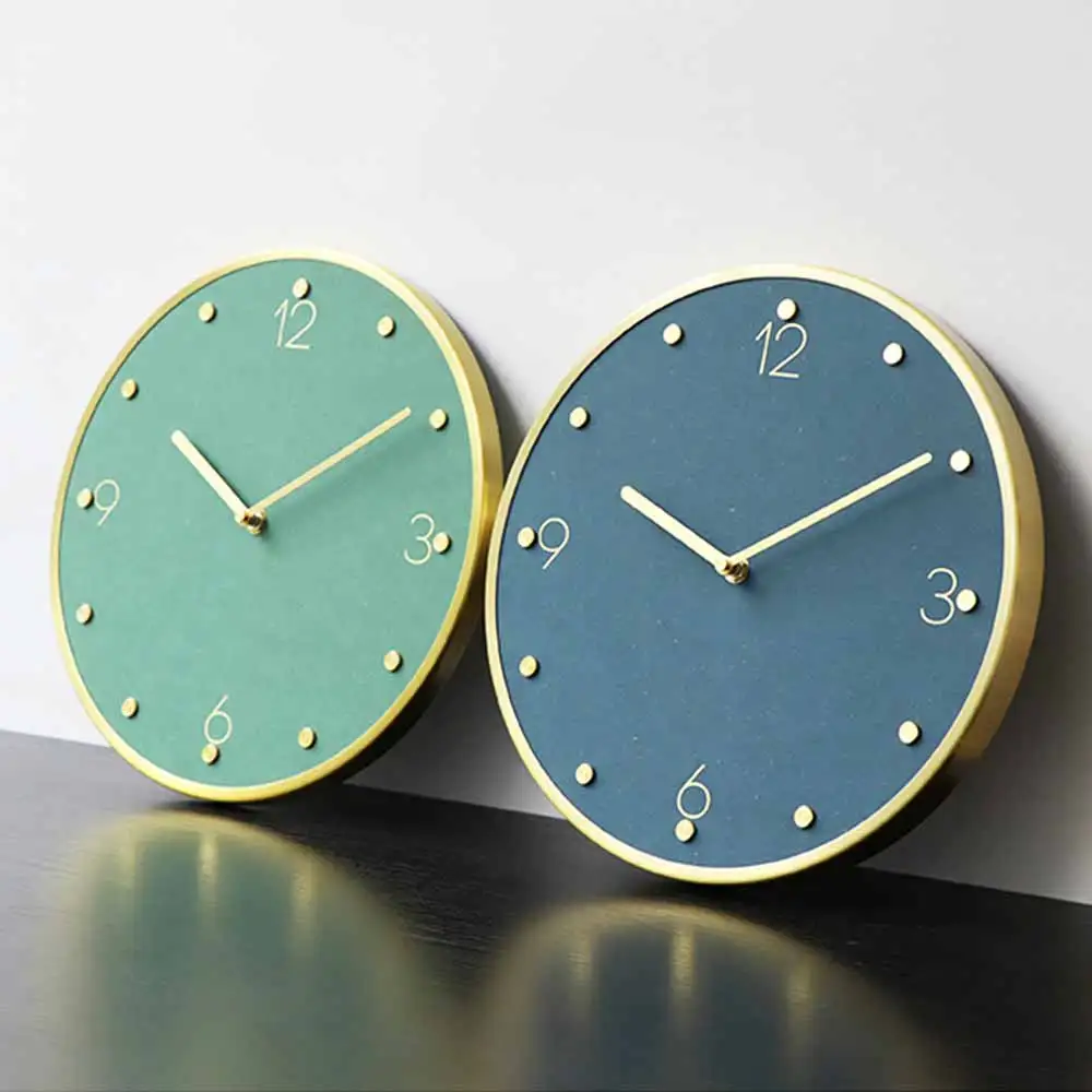 MCDFL Wall Clock Numbers Metal Small Digit Numerals Kit Only Stickers Numeric Living Room Decor Numerical Classroom for Teaching