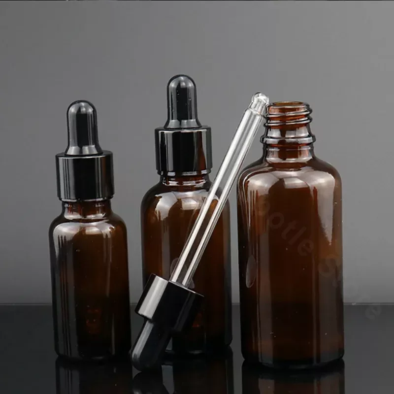 14PCS 15/30/50/100ml Essential Oil Dropper Bottle