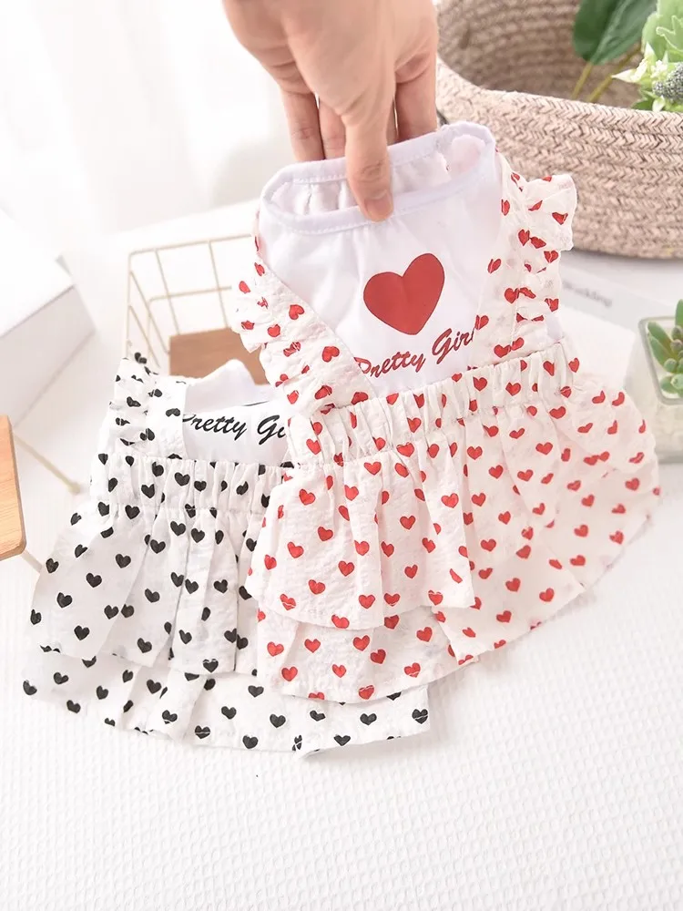 Pet Dress for Dog Puppies Animal Cat Tutu Wedding Party Skirt Clothes for Chihuahua pet dress pet dog clothes