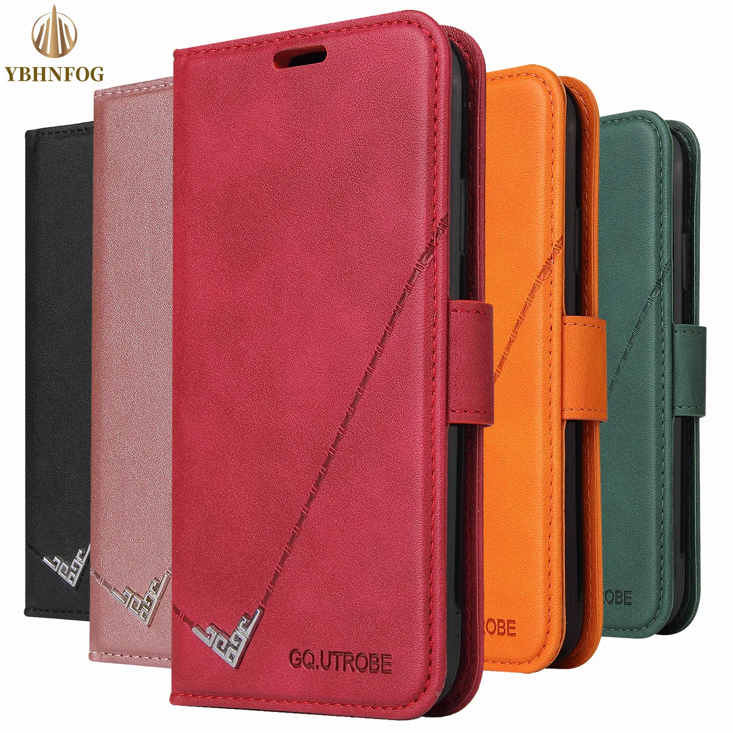 

Luxury Leather Flip Case For Xiaomi Redmi Note 10S 9 8T 7 Pro Redmi 7A 8A 9A 9C 9T K20 K40 Wallet Holder Stand Cover Phone Coque