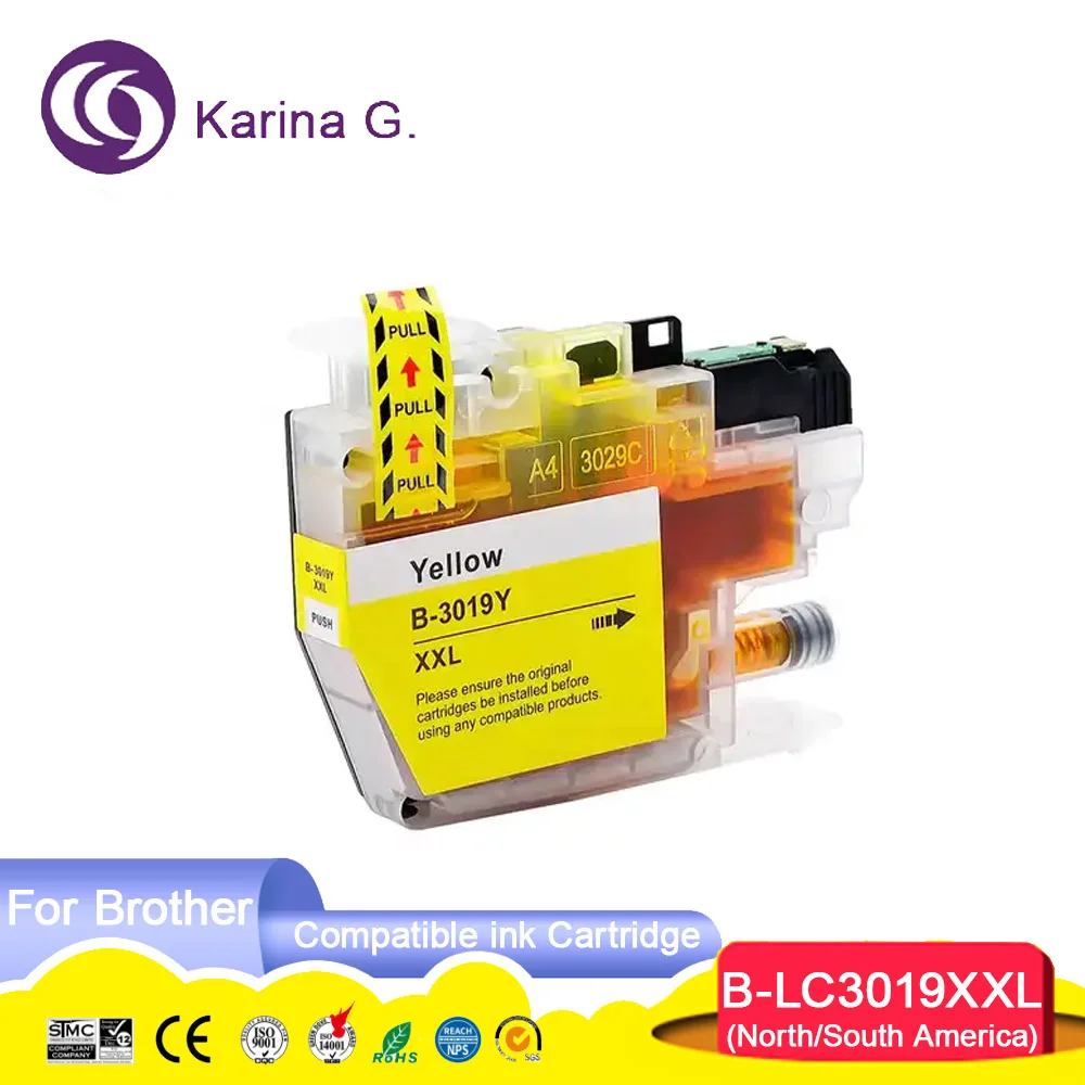 LC3019XXL LC3019 LC3019XL Premium Color Compatible InkJet Ink Cartridge for MFC