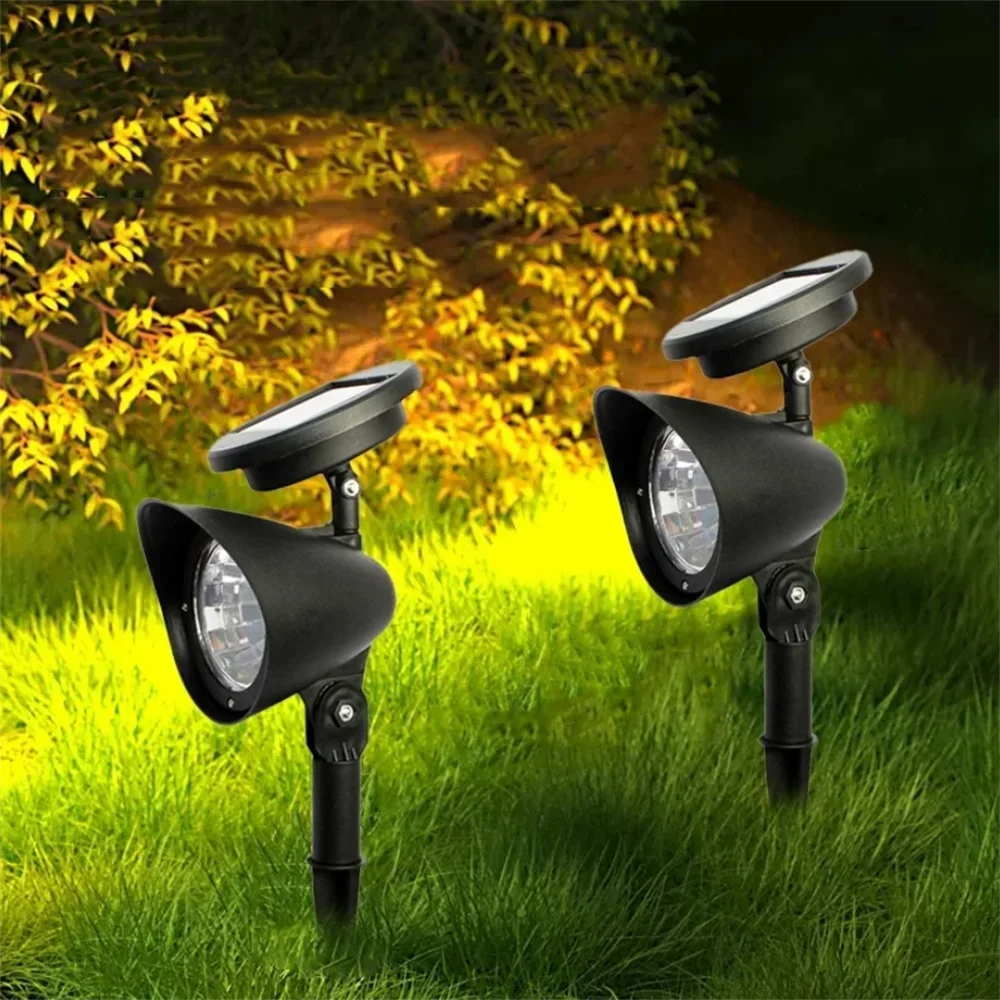 Garden Lights Landscape Decoration IP65 Waterproof for Lawn Courtyard Pathway Tree Separately Lamp Outdoor Led Solar Spotlight