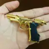 Detachable 1:3 92f Alloy Pistol Model Keychain Portable Toy Gun Fake Gun Decoration Military Fan Collection Party Holiday  Gift 4