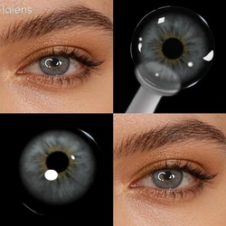 Lalens Cleopatra Brown Myopia Colored Contact Lenses (Cleopatra Grey)
