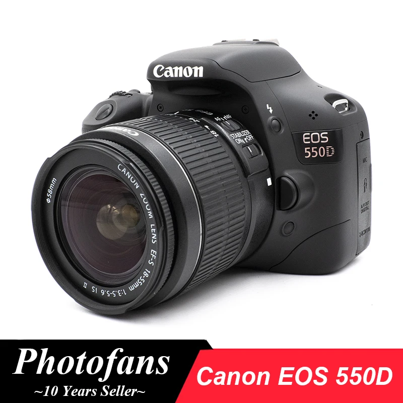 De kerk Prestatie Lounge Canon 550D Met 18 55Mm Lens Dslr Camera|DSLR Camera´s| - AliExpress