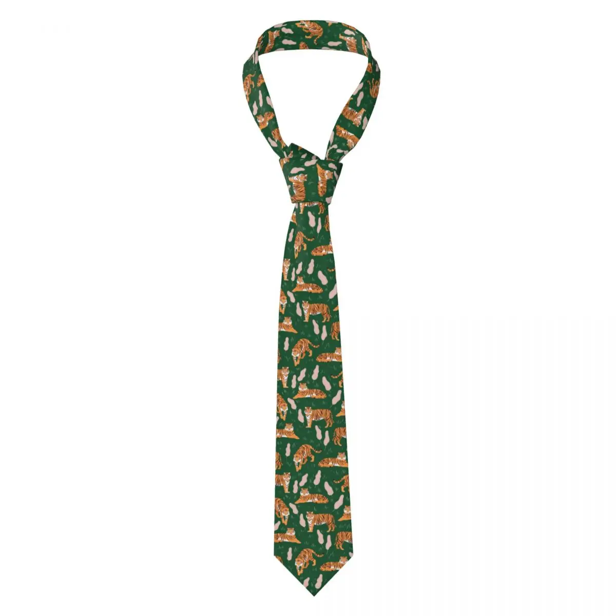 

Tiger Relax Tie Галстуки с животными, уличный шейный платок в стиле хип-хоп, свадебные аксессуары