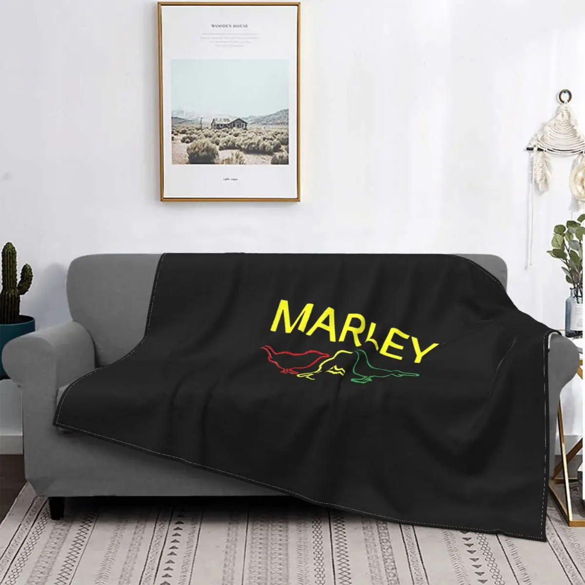 Marley Non Ti Importa Di Una Cosa Coperta Ajax Bob Marley Velluto Traspirante Super Caldo Coperte Per Letto Peluche Trapunta Sottile