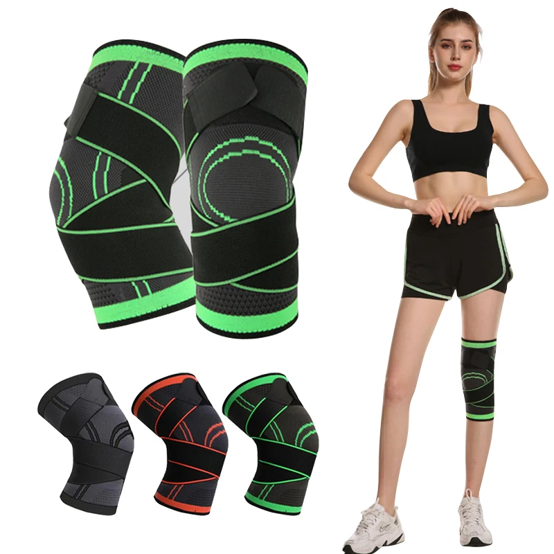 Crossfit Knee Pads For Pain Kinesiology Tape Sport Kneepad Meniscus And
