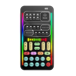 Portable Voice Changer with Adjustable Functions and Sound Card Mic Tool (I9)