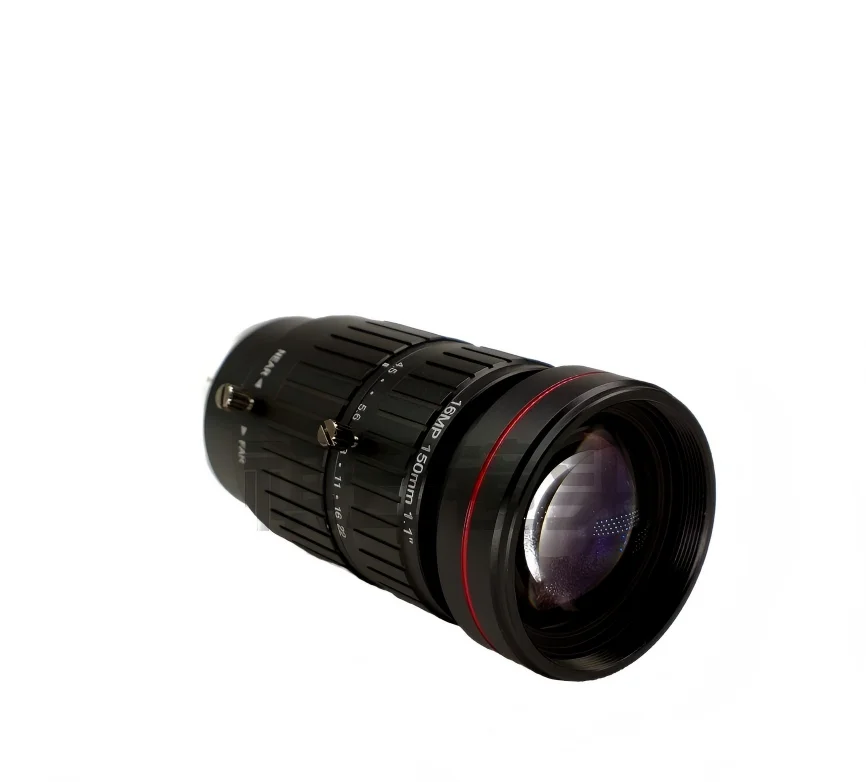 150mm 산업용 렌즈 C-마운트 16MP 1.1인치 머신 비전 산업용 카메라 감시 렌즈