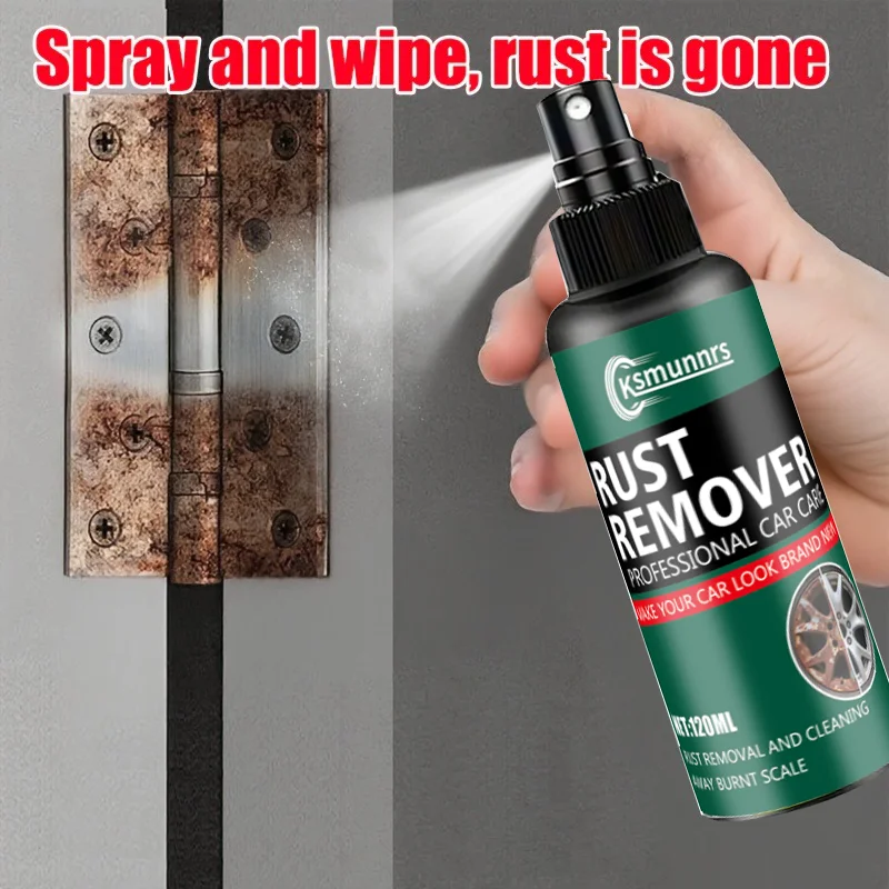 מסיר חלודה מהיר חדש, הסרת כתמים חזקה ללא נזק מתכת - מתאים לרכבות, כלי עבודה, רכבים, רהיטים ושימושים אחרים