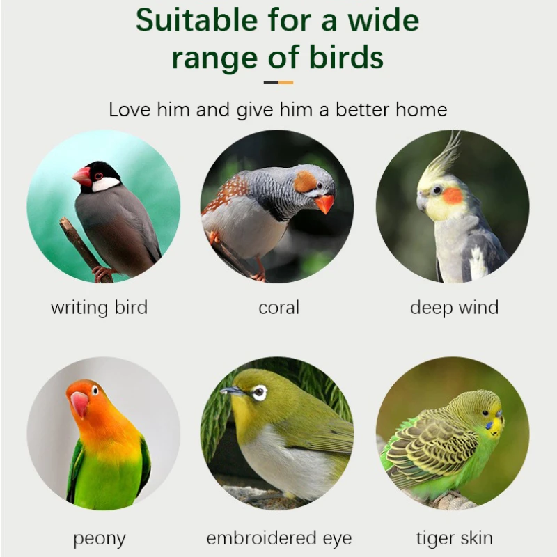 Bird's Nest Breeding Box Tiger Skin House Tongmu Pine Vertical Version Bird Cage Supplies Outdoor Incubation Box Pet Supplies bird cage accessories bird house bird nest