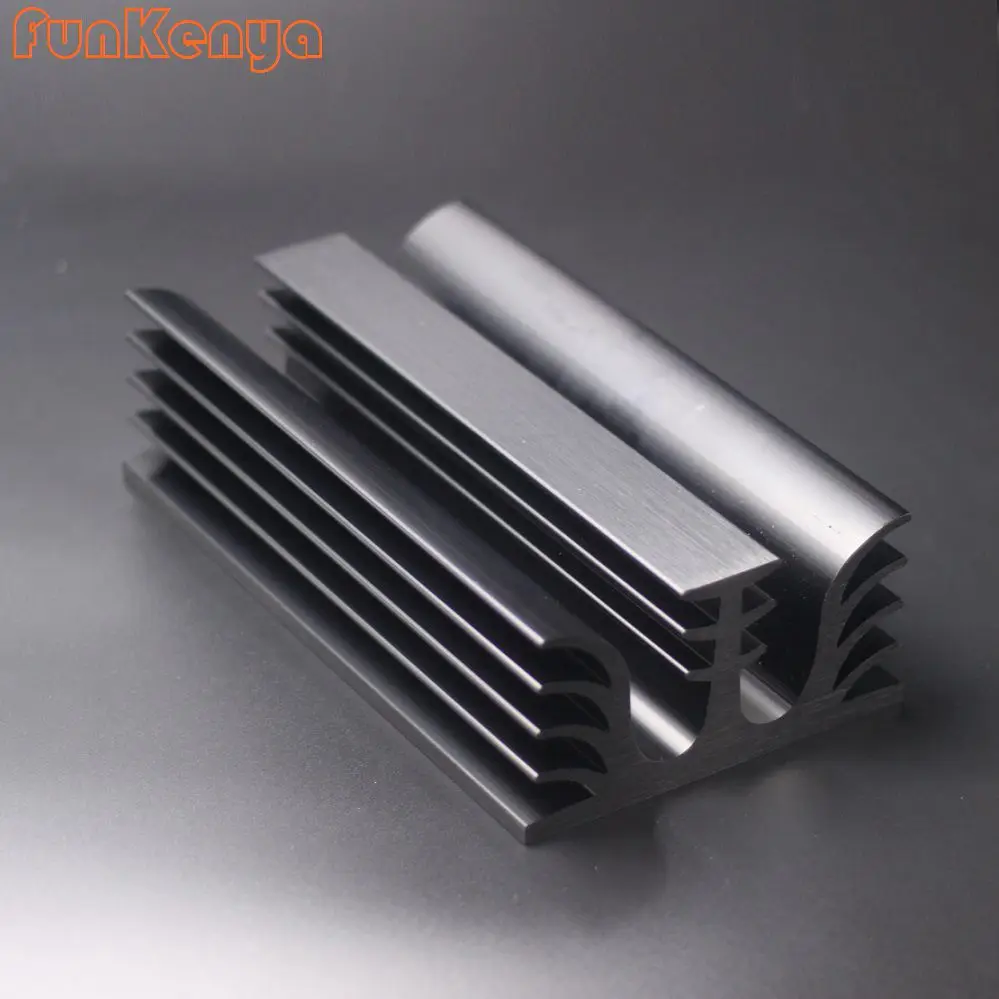 

150*75*260mm Hifi Aluminum Heatsink DIY Anodized Radiator Class A Amplifier Heat Sinks