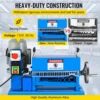 VEVOR Electric Wire Stripping Machine 370W 1.5mm-38mm Cable Stripper Peeling W/ 11 Channels & 10 Blades Removing Plastic Rubber 3