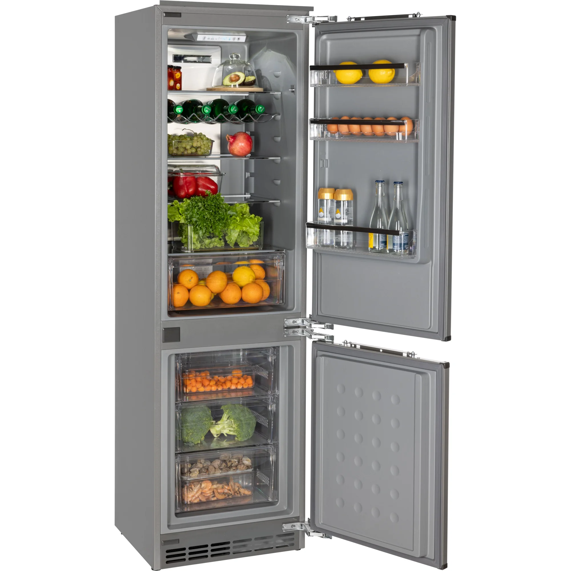 New Promotion Hot Style High Performance Top Quality Advance Featured Technology Loaded Flexible Shelved Adjustable Space Fridge 2