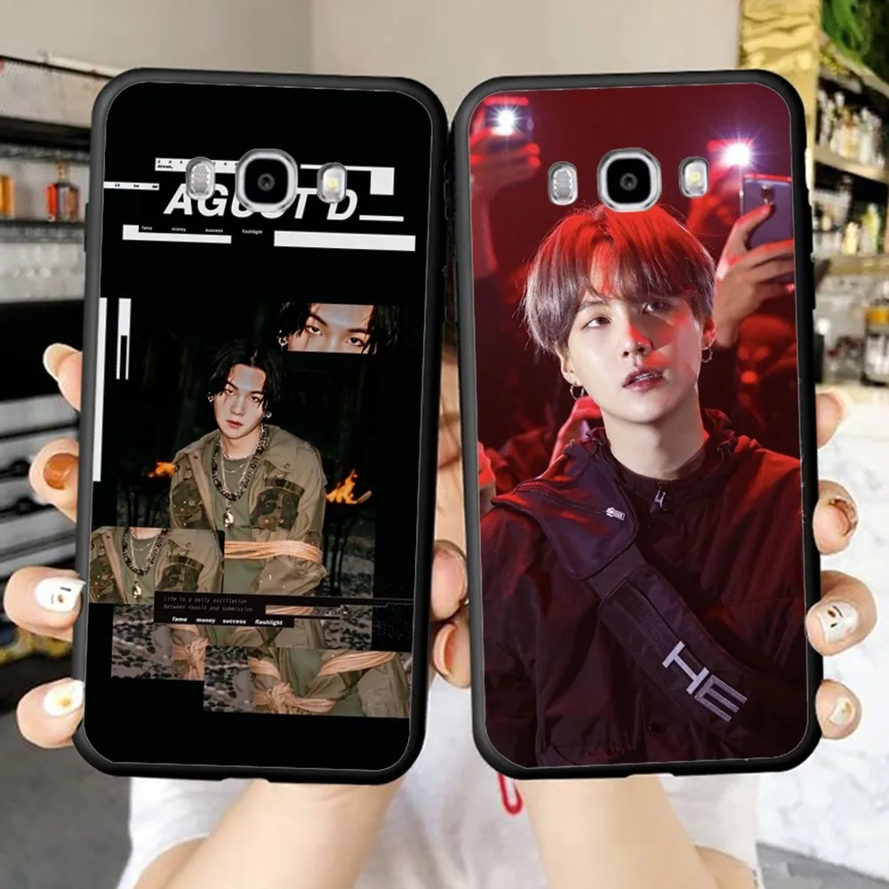 

KPOP Agust D Phone Case For Samsung J 7 plus 7core J7 neo J6 plus prime J6 J4 J5 Mobile Cover