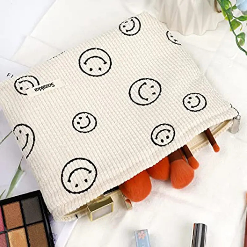 Stylish Japanese Korean Cosmetic Bag Women Handbags Phone Purses Plaid  Makeup Organizer Storage Girls Pencil Case Bags - AliExpress