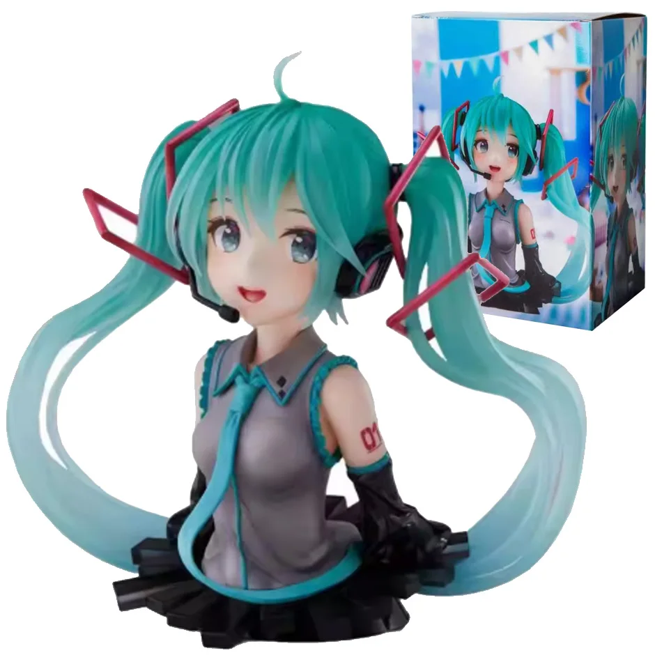 Kawaii Vocaloid Anime Figure Set - Cute Teto Kasane & Hatsune Miku PVC Collectible Statues