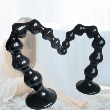 long anal beads butt plug buttplug anale dildo sexy toys for woman men gay anus dilator prostate massager sexshop masturbators 2