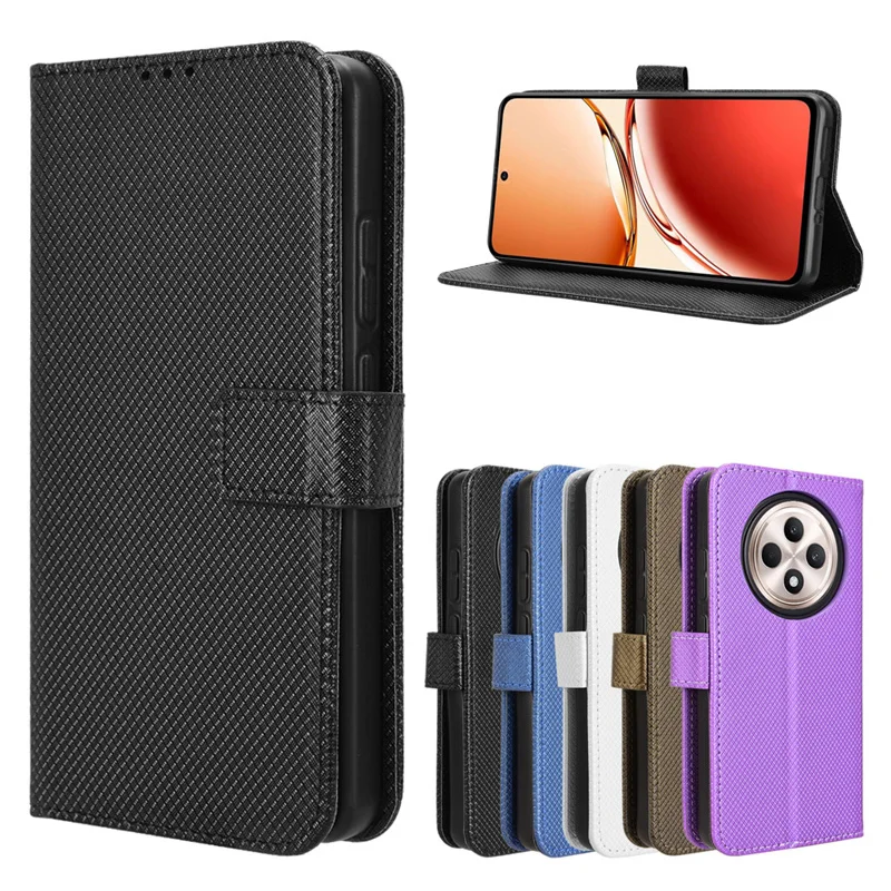 For OPPO Reno12 FS 5G Diamond Wallet Case Anti drop magnetic Stand Protection Case for OPPO Reno12 FS 5G Phone