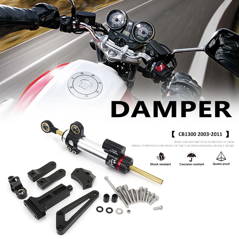 CNC Aluminum Steering Damper For Kawasaki Ninja 400/Z400/ZX-4R