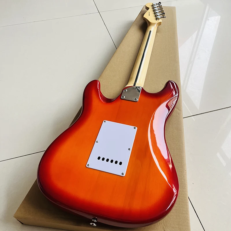 קלאסי גיטרה חשמלית אישית סנט, מערכת Vibrato, אבטחת איכות, כיתה מקצועית, משלוח מהיר.