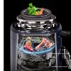 Food Waste Disposer Home kitchen food waste processor sink kitchen waste shredder wireless switch automatic water inlet 6