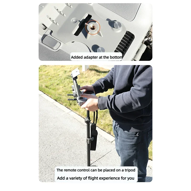 2 in 1 Remote Controller Sun Hood Sunshade RC2 Screen Protector Shell Cover for DJI Flip/Air 3/3S/Mini 4 Pro Drone Accessories Drone Accessories