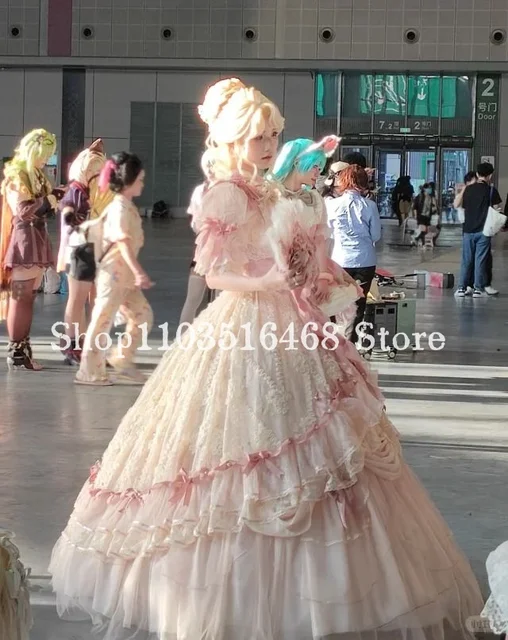 Victorian Prom Party Dress