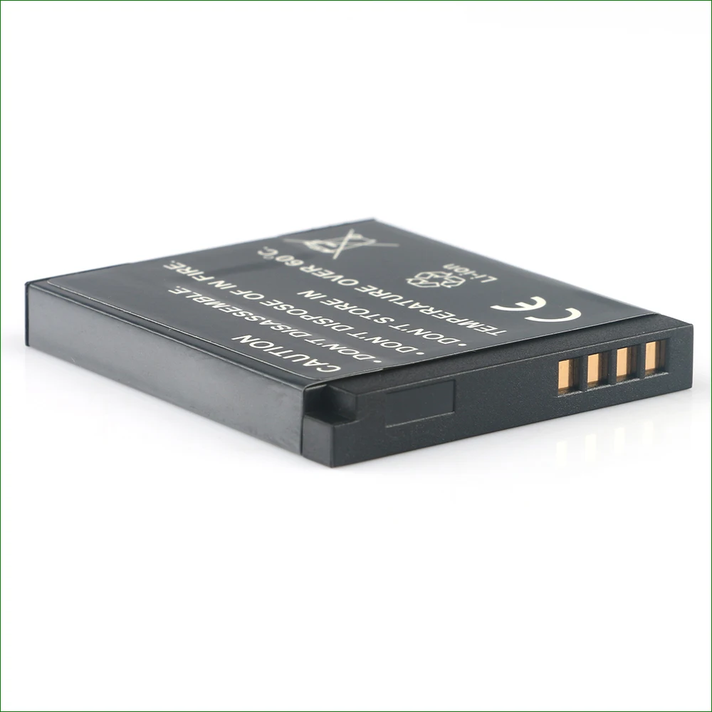 DSTE DMW-BCK7 Li-ion Batteria (2-Pacco) e Caricabatterie USB per Panasonic DMC-FH2 DMC-FH4 DMC-FH5 DMC-FH6 DMC-FH7 DMC-FH8 DMC-FH25 DMC-FH27 DMC-FP5 DMC-FP7