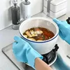 Dishwashing Cleaning Gloves Magic Silicone Rubber Dish Washing Gloves for Household Sponge Scrubber Kitchen Cleaning Tools 3