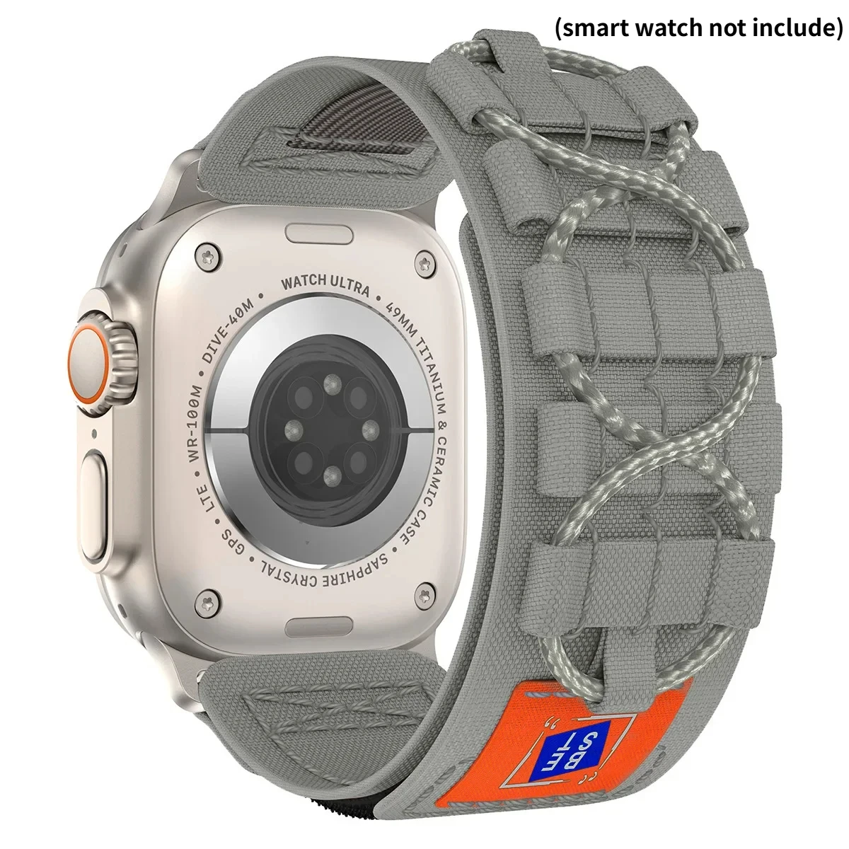 Tactical Sport Nylon Trail Strap for Apple Watch - Durable and Stylish Bracelet for Active Lifestyles