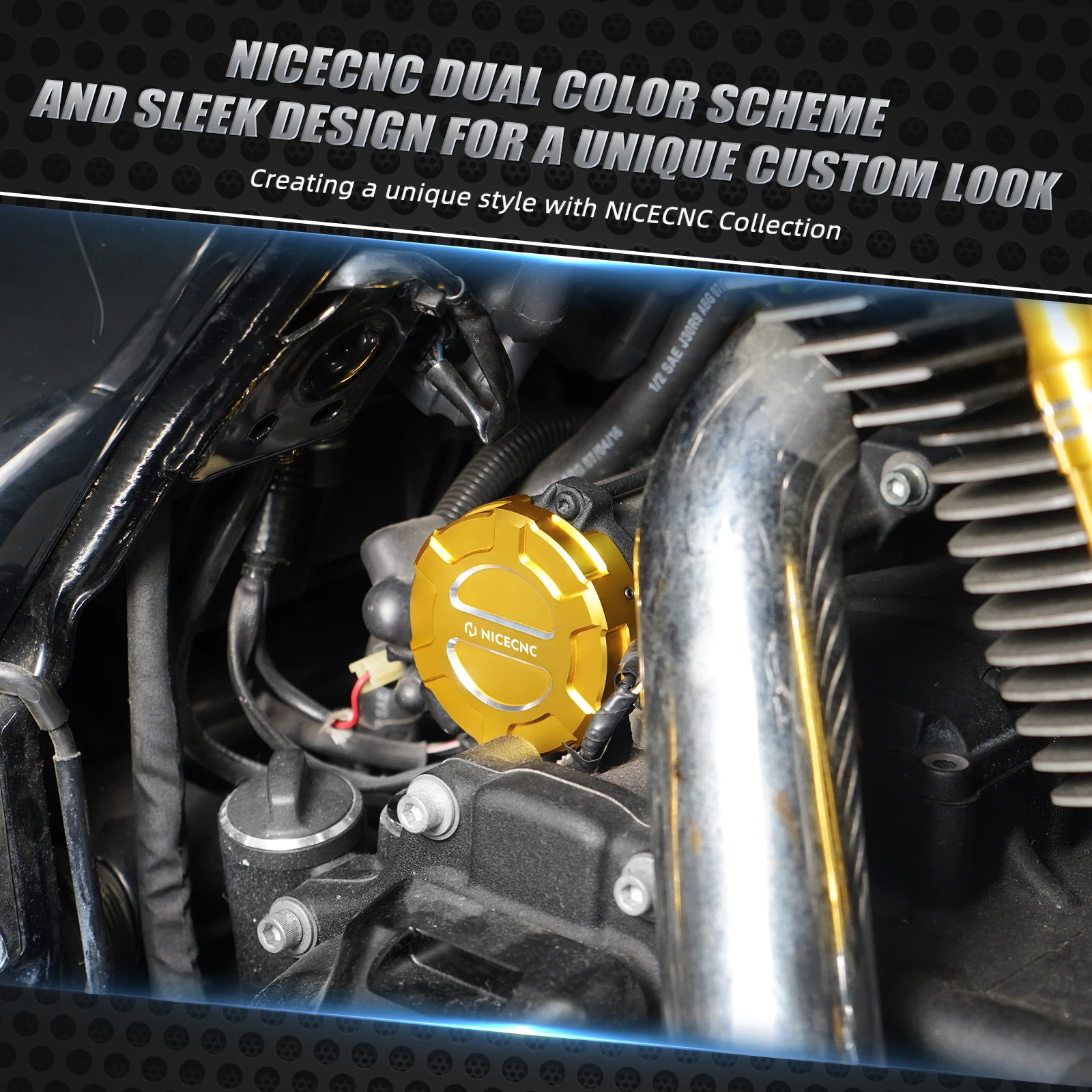 Für Harley Touring Anlasser-Endabdeckung Road King Special FLHRXS 2017–2024 Street Glide FLHX 2017–2024 Electra Glide FLHT – Detail 20
