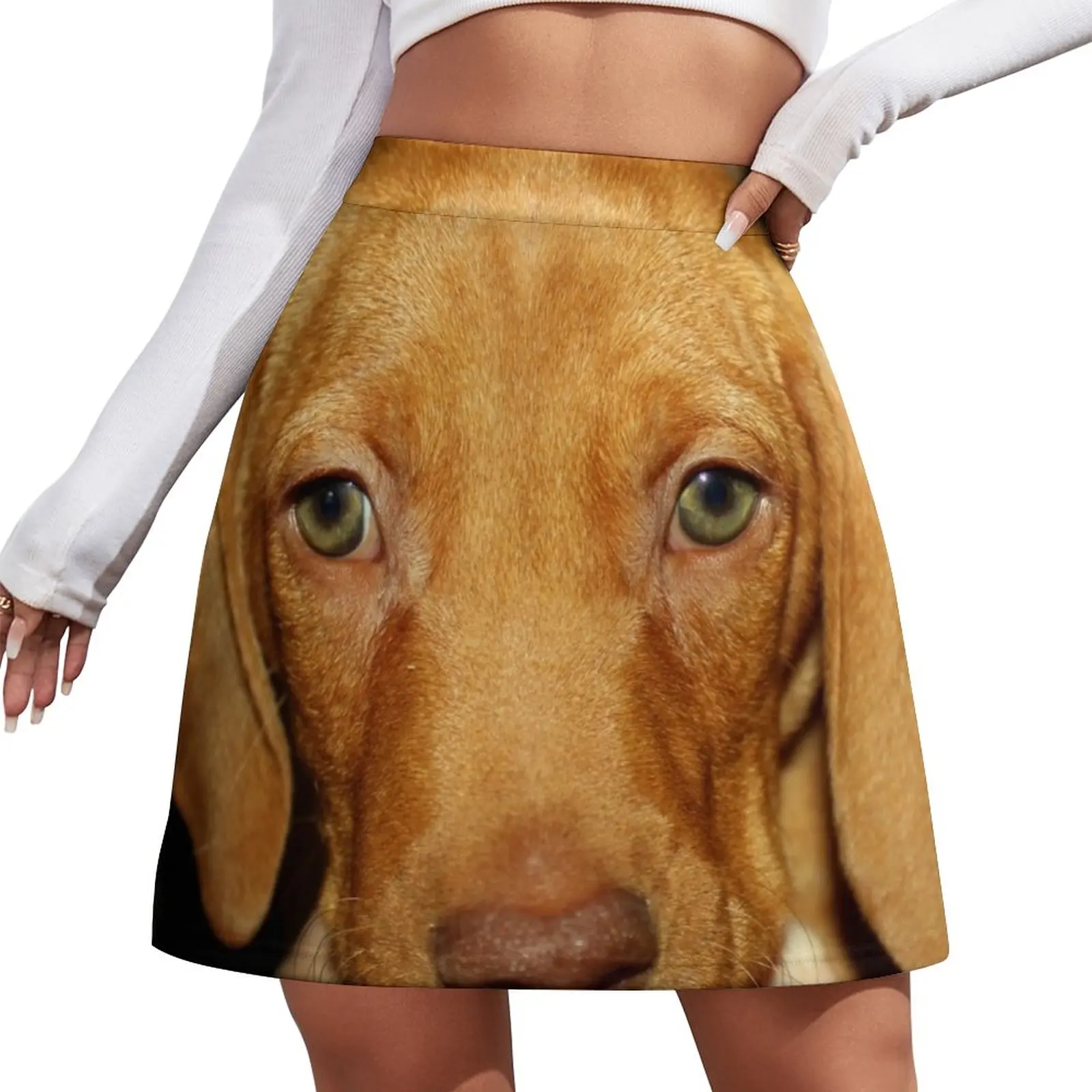 Adorable Vizsla Puppy Mini Skirt fashion korean clothing Kawaii Summer women's clothing adorable vizsla puppy mini skirt fashion korean clothing kawaii summer women s clothing