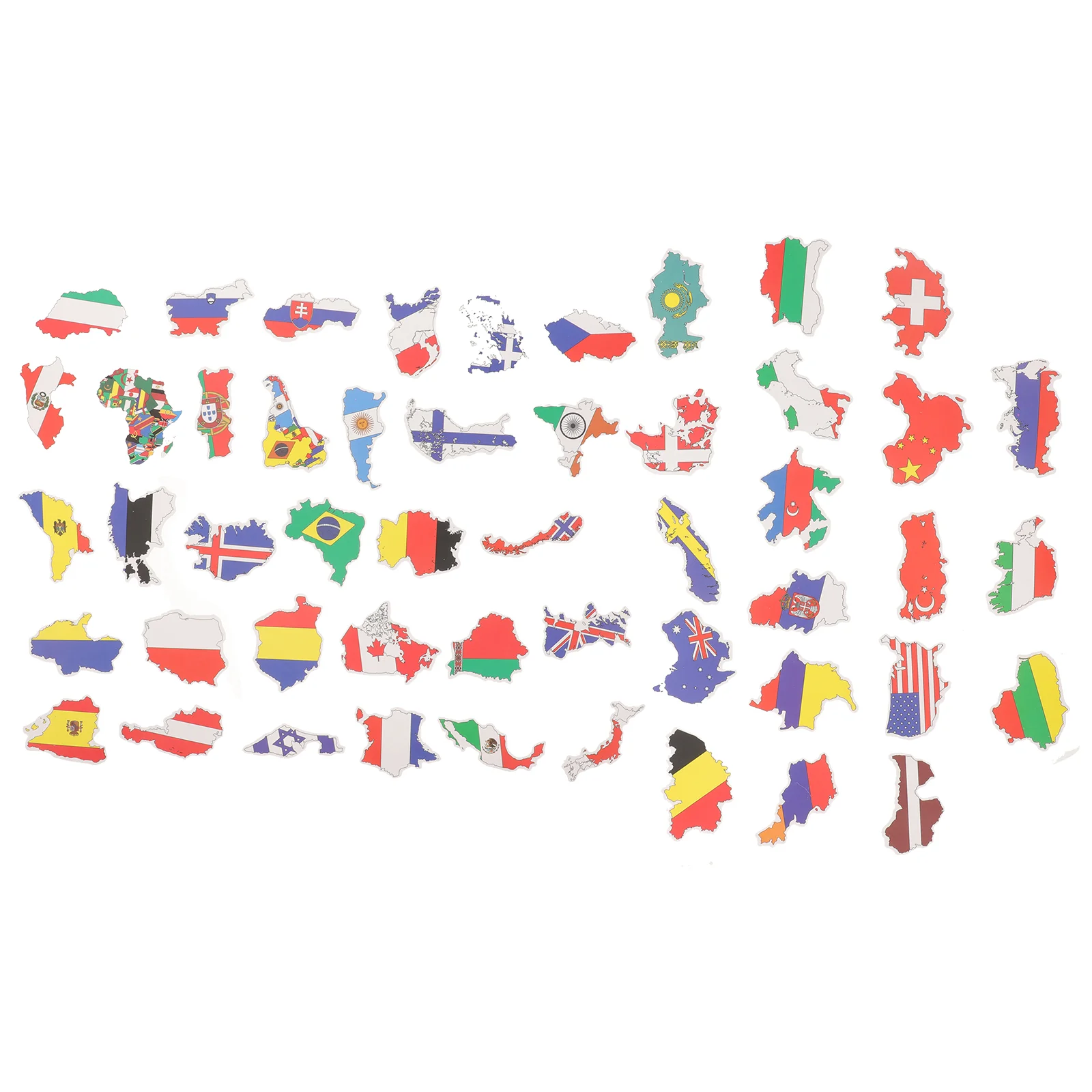 

50 PCS Personality Decor Computer Carrying Case for Laptop Self-adhesive Stickers