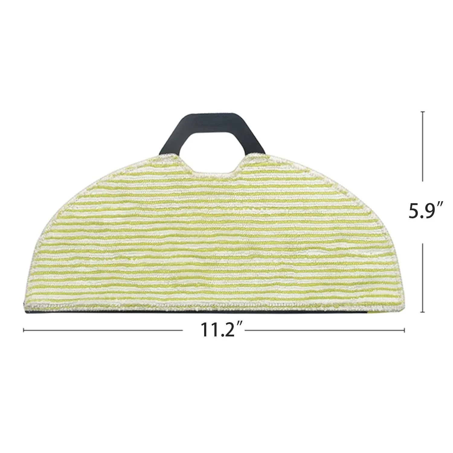 6 Panni Di Ricambio Per Scopa A Vapore | Compatibili Con Robot Shark RV2410 RV2610WD RV2610WA/WFUS | Panni In Microfibra Lavabili 184x304 Mm