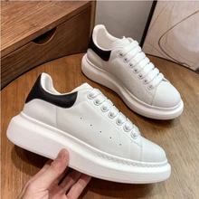 NEW 2022 Luxury Shoes for Women Brand Design White Chunky Sneakers Female Vulcanize Sport Shoe Plus Size 35-45