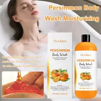 Gel Douche Exfoliant au Kaki 100ml – Hydratant, Nettoyant, Lissant, Anti-Odeurs Corporelles – Produits de Bain 3