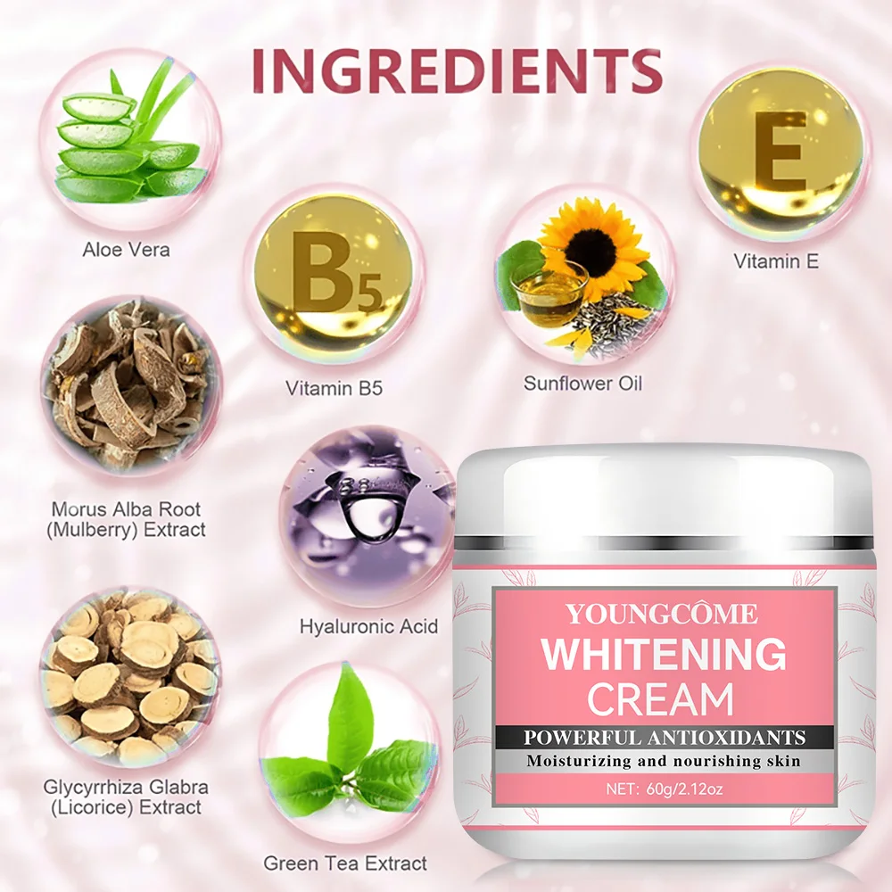 Body Whitening Cream Is Suitable for Dark Skin Armpits and The Body To Lighten Melanin Enhance Skin Texture Moisturize The Skin 5