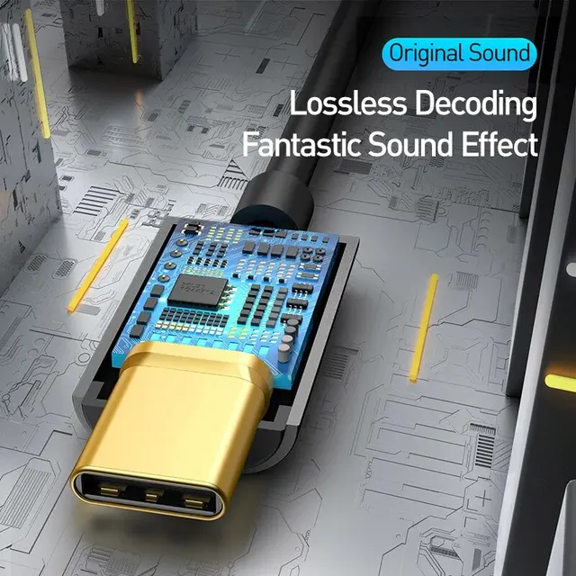 Baseus USB-C to 3.5mm Audio Adapter 4