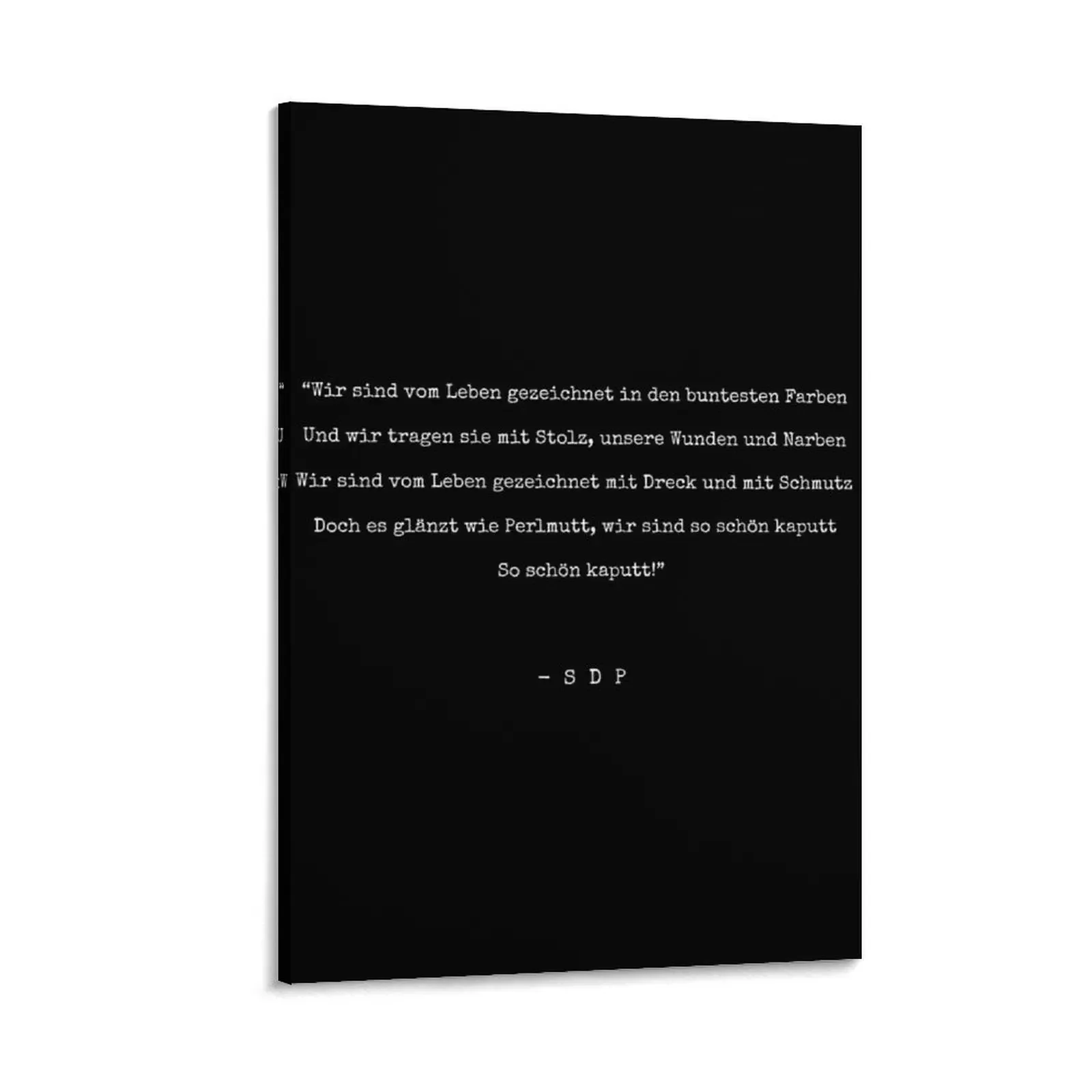 

SDP-так красиво сломанная Картина на холсте, эстетическое украшение для комнаты, настенные плакаты, декоративная картина для гостиной